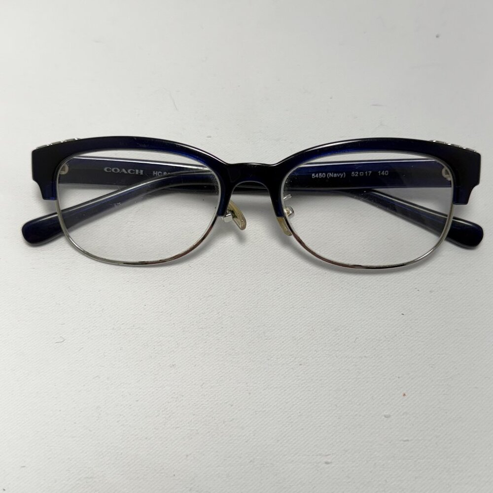 Coach Navy Eyeglasses - Frames Only